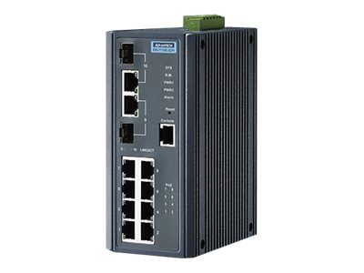 8FE + 2G COMBO MANAGED SWITCH W/WIDE TEMP