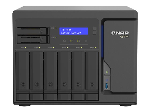 QNAP TS-H886-D1622-16G - NAS server