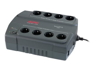 APC Back-UPS ES 400 - UPS - AC 230 V - 240 Watt - 400 VA - output connectors: 8 - Germany, Netherlands - charcoal