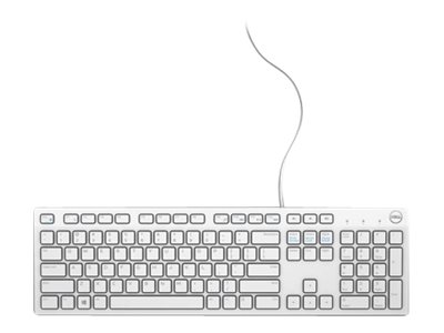 Dell KB216 - keyboard - QWERTY - UK - white Input Device