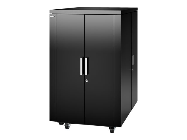 APC NetShelter CX Secure Soundproof Server Room in a Box Enclosure - Shock Packaging - rack - 24U