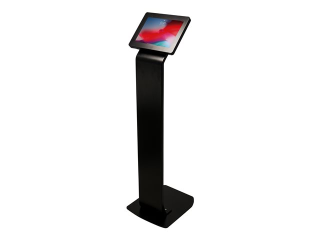 CTA Digital Premium Large Locking Floor Stand Kiosk - stand - for tablet - black
