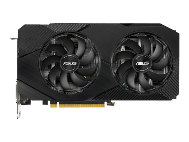 ASUS DUAL-GTX1660-O6G-EVO - OC Edition - graphics card - GF GTX 1660 - 6 GB GDDR5 - PCIe 3.0 x16 - DVI, HDMI, DisplayPort