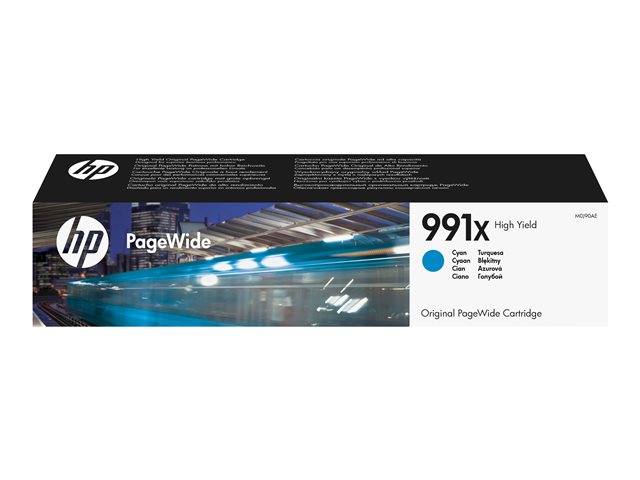 HP 991X - 193 ml - High Yield - cyan - original - PageWide - ink cartridge - for PageWide Color 755, PageWide Managed P77740, P77760, PageWide Pro 750, 772, 777