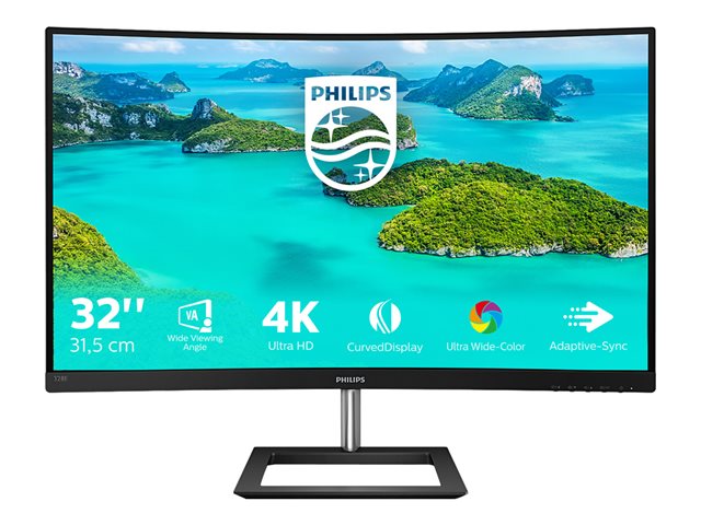 Philips E-line 328E1CA - LED monitor - curved - 4K - 32"