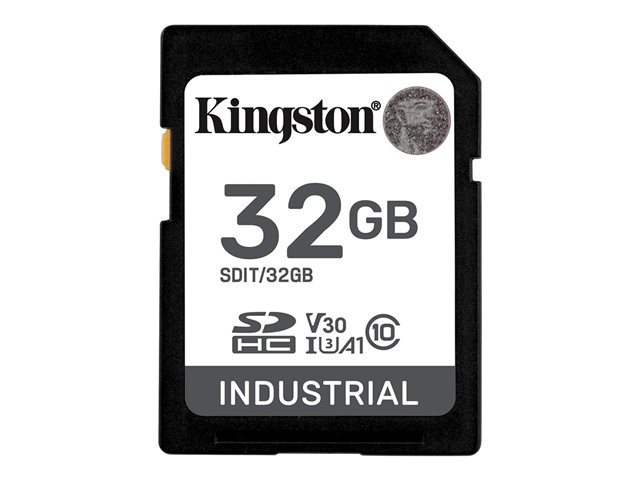 32GB SDHC INDUSTRIAL C10 -40C TO 85C UHS-I U3 V30 A1 PSL