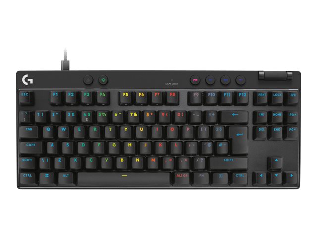 Logitech G PRO X RAPID - keyboard - gaming TKL - QWERTY - UK - black Input Device