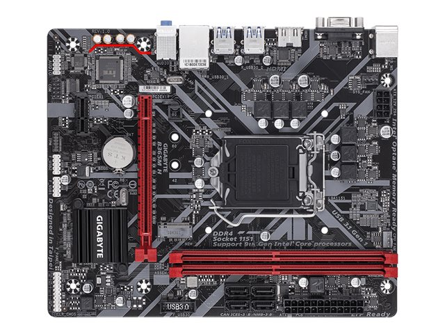 B365M H S1151V2 B365 MATX SND+GLN+USB3+M2 SATA6GB/S DDR4