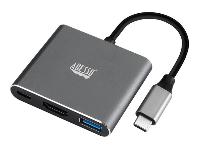 3-IN-1 USB-C MULTIPORT DOCKING STATION AUH-4010