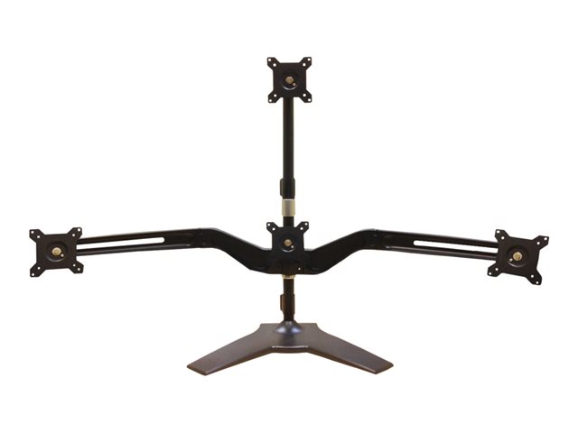 QUAD (1 OVER 3) DESK MOUNT STAND BASE