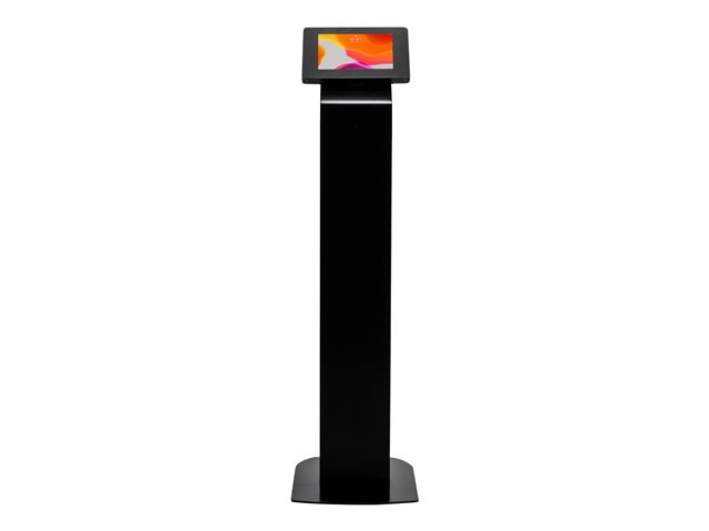 PREMIUM SMALL LOCKING FLOOR STAND KIOSK (BLACK)