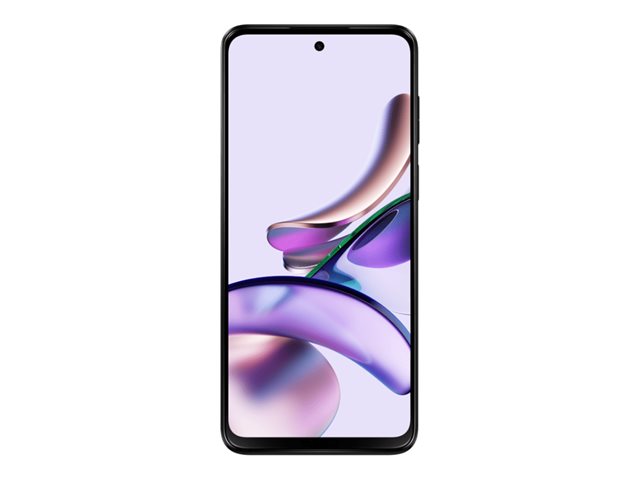 Motorola Moto G13 - 4G smartphone - dual-SIM - RAM 4 GB / Internal Memory 128 GB - microSD slot - LCD display - 6.5" - 1600 x 720 pixels (90 Hz) - 3x rear cameras 50 MP, 2 MP, 2 MP - front camera 8 MP - matte charcoal