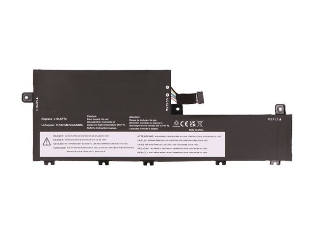2-Power Main Battery Pack - laptop battery - 11.55 V - Li-pol - 5887 mAh - 68 Wh