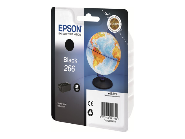 Epson 266 - black - original - ink cartridge