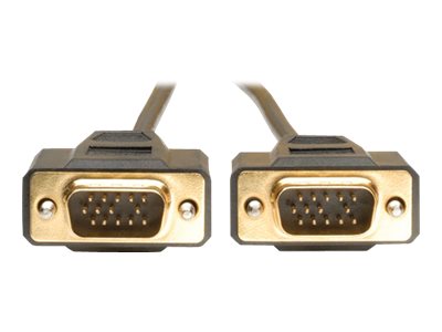 Eaton Tripp Lite Series VGA Monitor Cable, 640x480 (HD15 M/M), 15 ft. (4.57 m) - VGA cable - 4.6 m