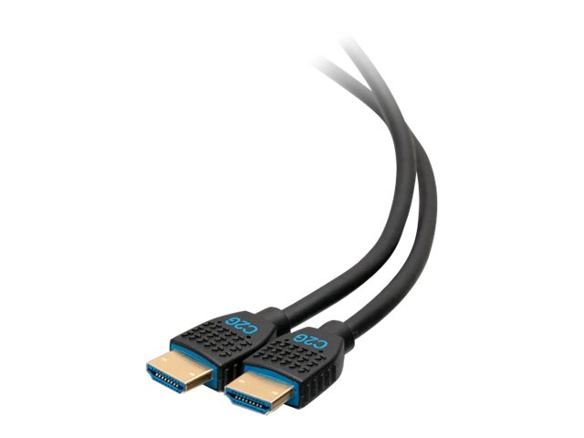 C2G 10ft 4K HDMI Cable - Performance Series Cable - Ultra Flexible - M/M - HDMI cable - HDMI male to HDMI male - 3 m - black