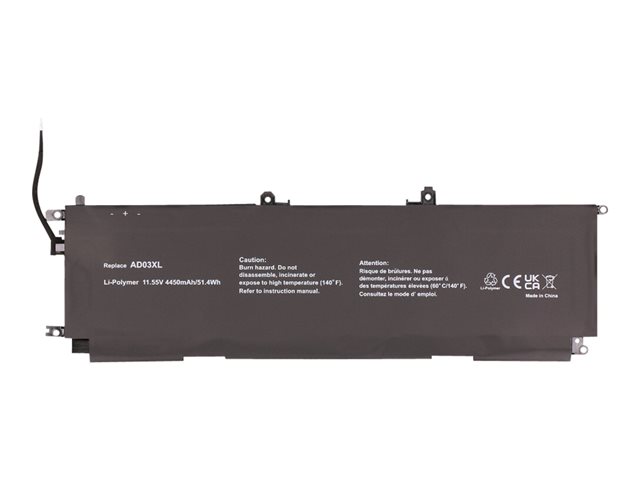 2-Power - laptop battery - 11.55 V - Li-pol - 4450 mAh - 51 Wh
