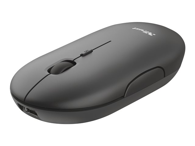 Trust Puck - mouse - Bluetooth, 2.4 GHz - black