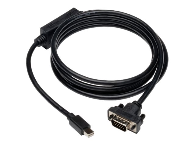 Eaton Tripp Lite Series Mini DisplayPort to VGA Active Adapter Cable (M/M), 6 ft. (1.8 m) - display cable - 1.83 m