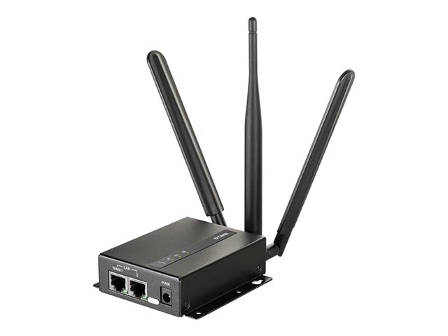 D-Link DWM-313 - Wireless router - WWAN 2-port switch 2.4 GHz - 3G, 4G - wall-mountable