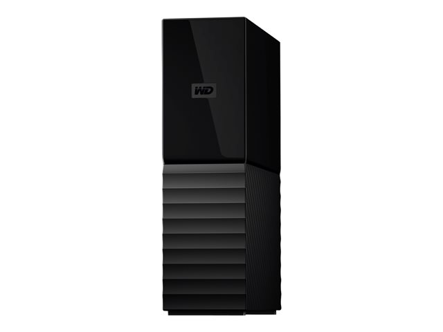 WD My Book WDBBGB0160HBK - Hard drive - encrypted - 16 TB - external (desktop) - USB 3.0 - 256-bit AES - black