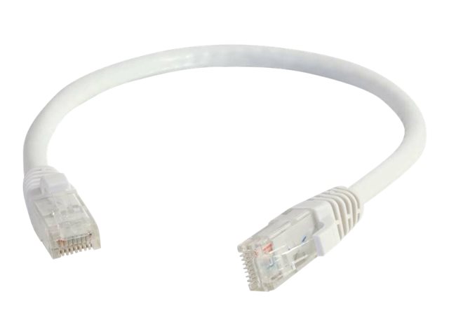 C2G Cat5e Booted Unshielded (UTP) Network Patch Cable - patch cable - 15 m - white