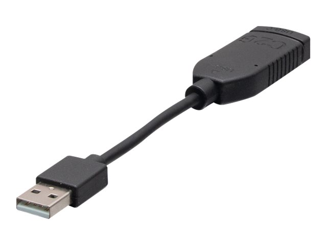 C2G USB-C to USB-A Dongle Adapter Converter - USB cable - USB-C (M) to USB (F) - USB 2.0 - 30 V - black