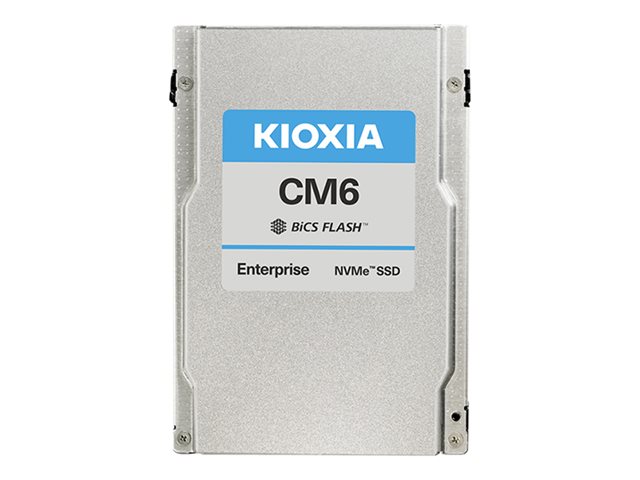 KIOXIA CM6-R Series KCM61RUL960G - SSD - Enterprise, Read Intensive - 960 GB - U.3 PCIe 4.0 (NVMe)