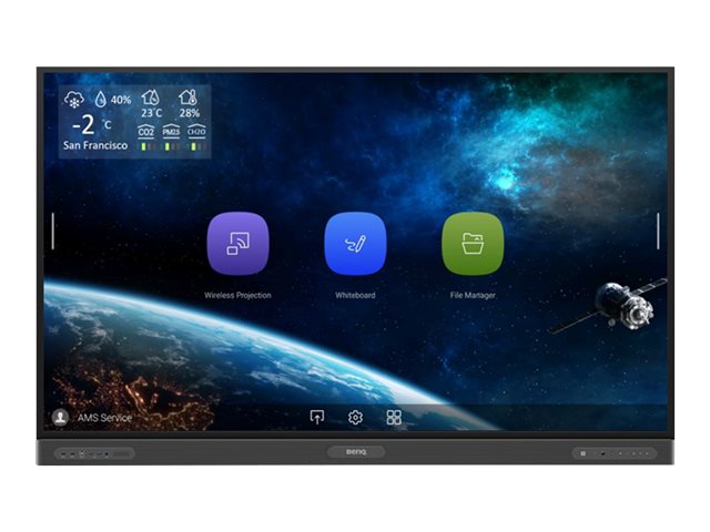 BenQ Pro Series RP8603 86" LED-backlit LCD display - 4K - for interactive communication