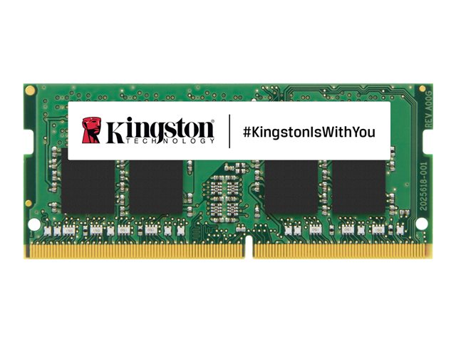 Kingston ValueRAM - DDR4 - module - 8 GB - SO-DIMM 260-pin / PC4-25600 - unbuffered