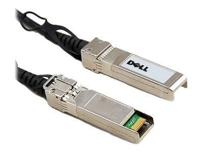 Dell - Direct attach cable - QSFP+ to QSFP+ - 7 m - twinaxial - for Networking C9010, S5000, S6000, S6010, PowerSwitch S4112, S5212, S5224, Networking S4048