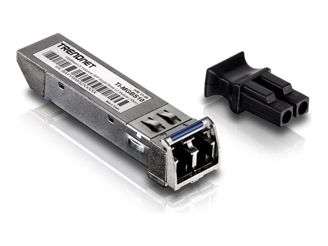 TRENDnet TI-MGBS10 - SFP (mini-GBIC) transceiver module - 1GbE - TAA Compliant