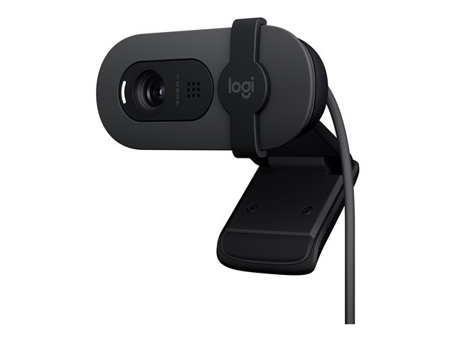 Logitech BRIO 100 - Webcam - colour - 2 MP - 1920 x 1080 - 1080p, 720p - audio - USB