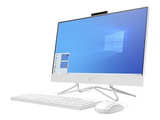 HP 22-df0033na - all-in-one - Pentium Silver J5040 2 GHz - 4 GB - SSD 256 GB - LED 21.5" - UK