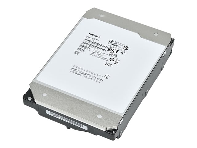 Toshiba MG11 Series MG11SCA24TE - Hard drive - Enterprise - 24 TB - internal - 3.5" - SAS 12Gb/s - 7200 rpm - buffer: 1 GB