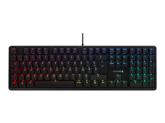 CHERRYG80-3000N RGB CORDED KEYBOARD USB FR BLACK 460X185X4