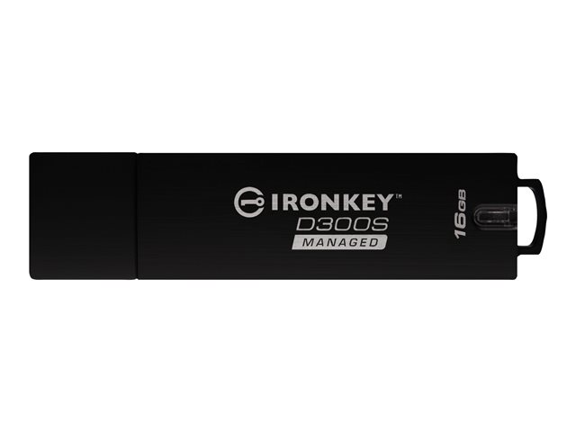IronKey D300S Managed - USB flash drive - 16 GB - TAA Compliant