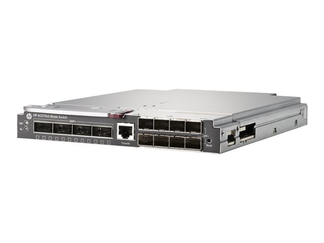 HPE 6127XLG Ethernet Blade Switch - switch - 12 ports - Managed - plug-in module - TAA Compliant