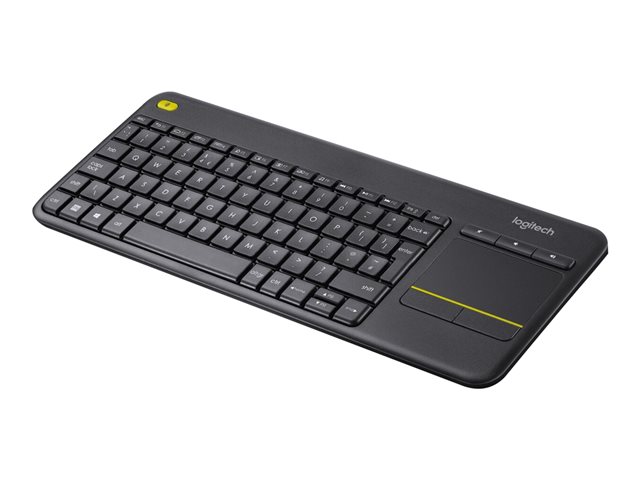 Logitech Wireless Touch Keyboard K400 Plus - keyboard - with touchpad - QWERTZ - Hungarian - black Input Device
