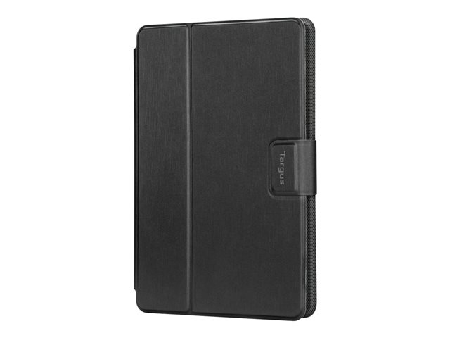 Targus Safe Fit Universal 360° Rotating - Flip cover for tablet - polyurethane - black - 7" - 8.5"