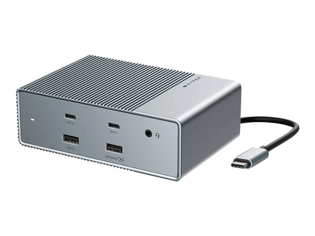 HyperDrive GEN2 - docking station - USB-C - 2 x HDMI, 2 x DP - 1GbE