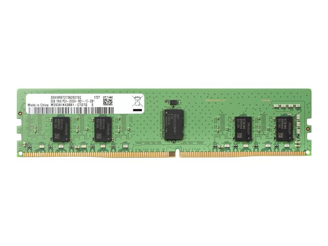 HP - DDR4 - module - 8 GB - DIMM 288-pin - 2666 MHz / PC4-21300 - registered