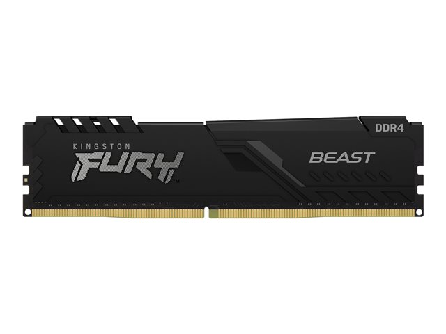 Kingston FURY Beast - DDR4 - module - 16 GB - DIMM 288-pin - 2666 MHz / PC4-21300 - unbuffered