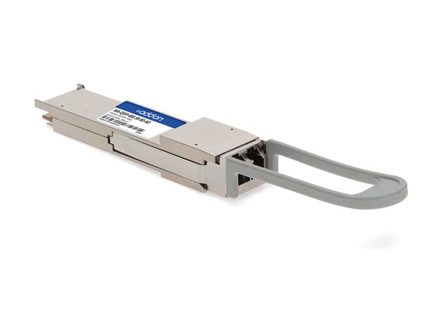 AddOn - QSFP+ transceiver module (equivalent to: Cisco Meraki MA-QSFP-40G-SR-BD) - 40GbE - 40GBASE-SR - LC multi-mode - up to 150 m - 832-918 nm - TAA Compliant - for P/N: Q28-100GP4-BXD3327-10-I-J-AO, QSFP-40GB-PSM4-BXD-40-C-AO, SFP-25G-BX-D-40-AO