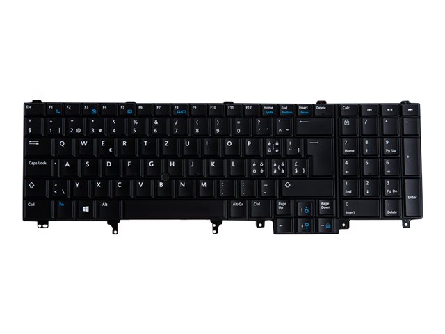 N/B KBD LATITUDE 7280 SWISS LAYOUT 83 KEY BACKLIT SP
