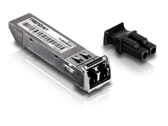 TRENDnet TI-MGBSX - SFP (mini-GBIC) transceiver module - 1GbE - TAA Compliant