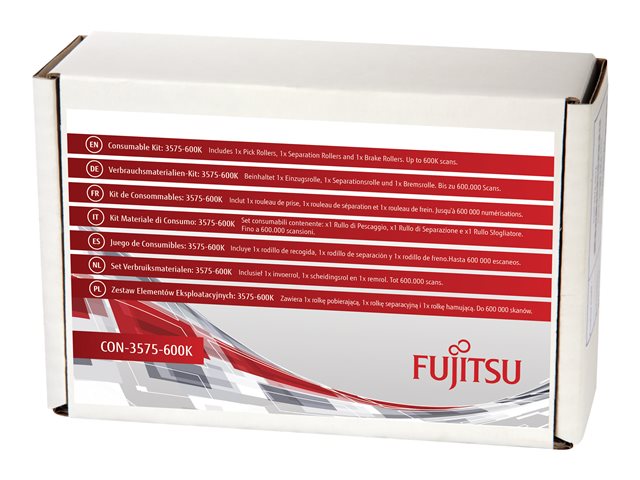 Fujitsu Consumable Kit: 3575-600K - scanner consumable kit