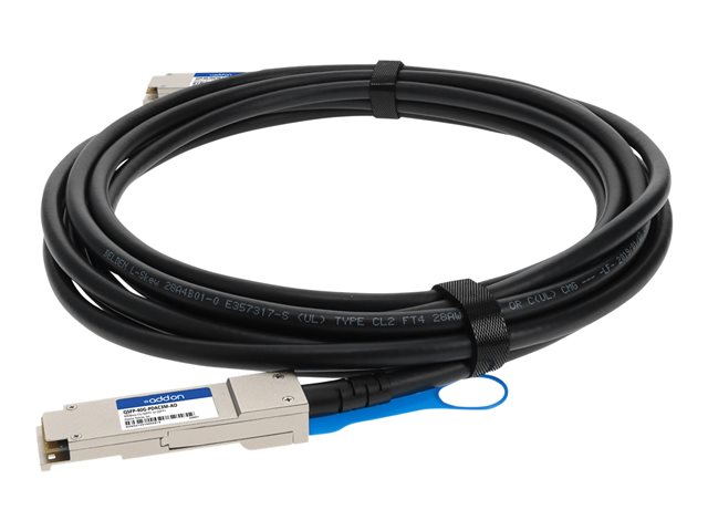 MSA + TAA COMPLIANT DAC 3M 40G-CU PASSIVE TWINAX QSFP+