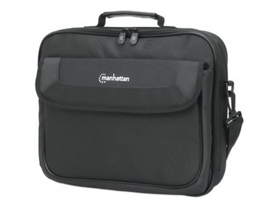 CAMBRIDGE LAPTOP BAG 14.1IN- BLACK CLAMSHELL