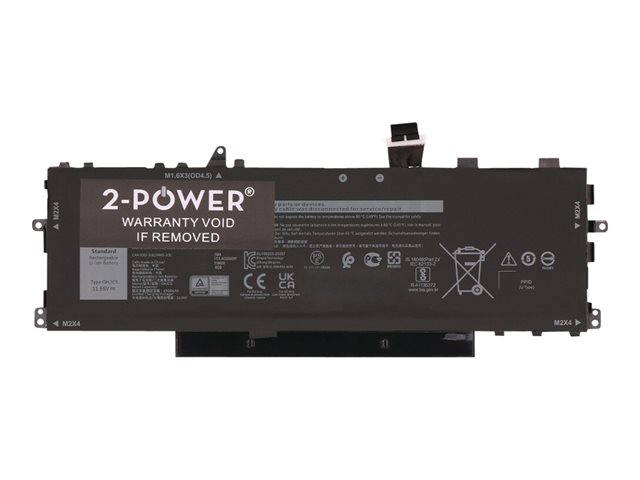 2-Power - laptop battery - 11.55 V - Li-pol - 4900 mAh - 59 Wh